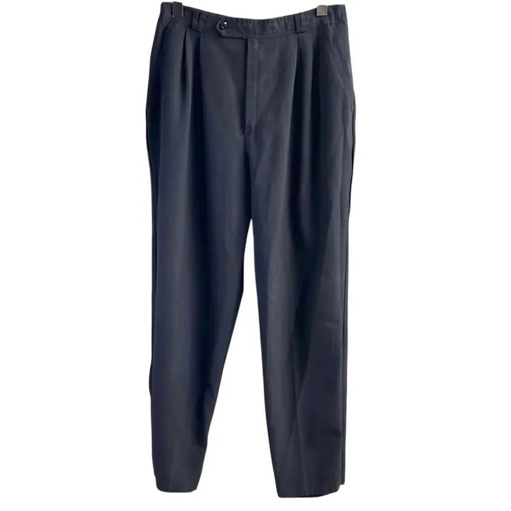 Fundamental Things Size 12 Petite Black Pants USA Made Style 85216 Career Chic